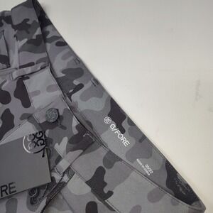 G/FORE Golf Pants Men's 30x32 Gray Camo G4MS23B50A 5-Pocket Tour Stretch Tapered